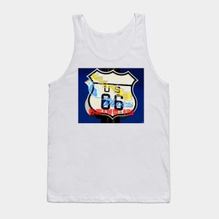 The Silver Moon on route 66 Tank Top